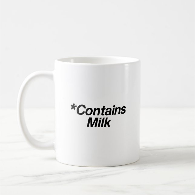 *Contains Milk Coffee Mug (Left)