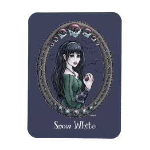 Conte de Fairytale "Blanche neige" Magnet d'art Im