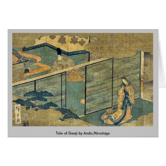 Conte de Genji par Ando, Hiroshige