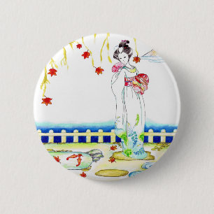 Contemplation 2 Inch Round Button