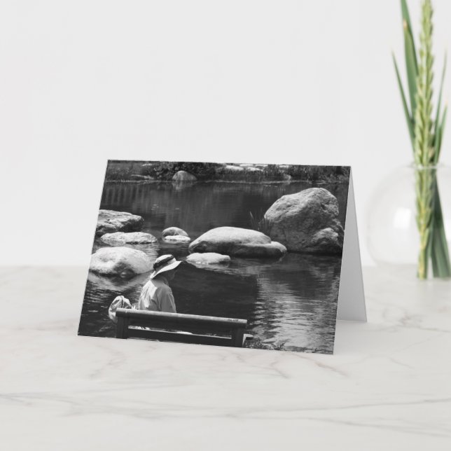 Contemplation, Big Springs Gardens Card (Front)