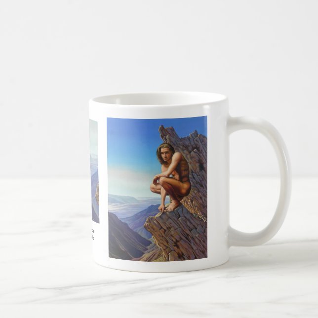 Contemplation, Contemplation By Miguel Tio2008 Coffee Mug (Right)