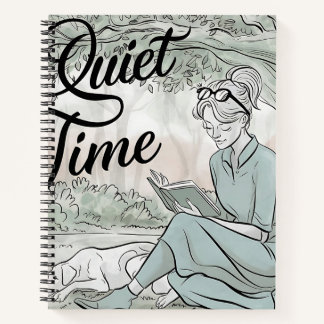 Contemplation in Text Notebook