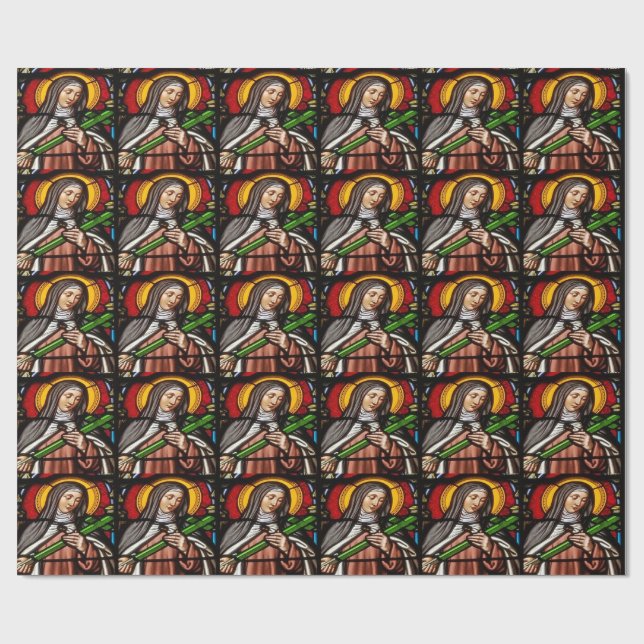 contemplative and striking! wrapping paper (Flat)