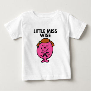 Contemplative Little Miss Wise Baby T-Shirt