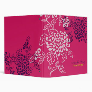 Contempo Floral (Pink / Purple) Binder
