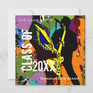 Contempo Graduation Invitation