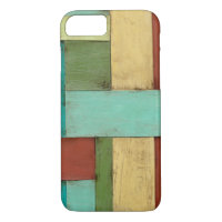 Contempoary Coastal Multicolored Painting