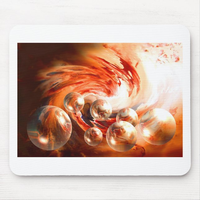 Contemporary Abstract Mouse Pad (Front)