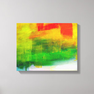 Contemporary Abstract Painting Canvas Print
