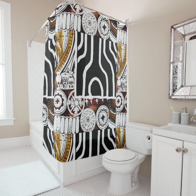 Contemporary African Design Print (In Situ)
