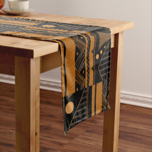 Contemporary Afrocentric Design Short Table Runner