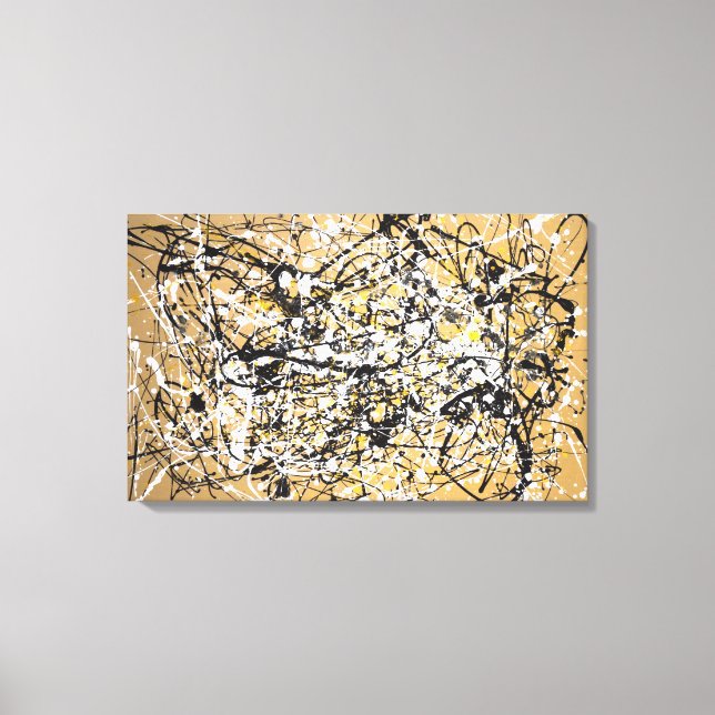 Contemporary Art Canvas Print (Front)