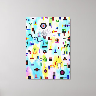 Contemporary Art Canvas Print