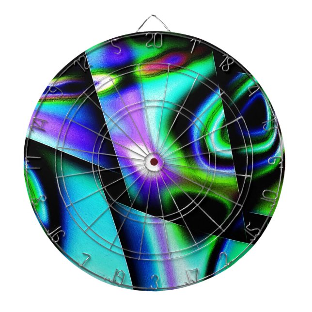 Contemporary Art Dartboard (Front)