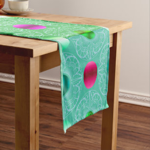 Contemporary Art Deco–Inspired Short Table Runner