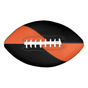 Contemporary Art Orange / Black Football