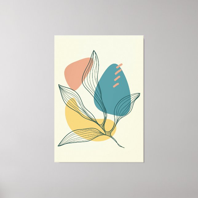 Contemporary art posters canvas print (Front)