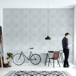 Contemporary Botanical Leaves Wallpaper
