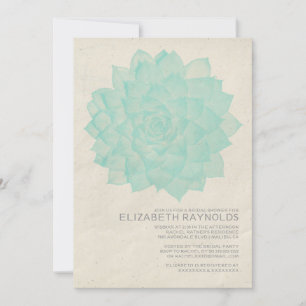 Contemporary Bridal Shower Invitations