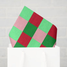 Contemporary Christmas Chequerboard Pattern