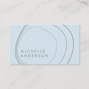 Contemporary Circular Pattern Business Card