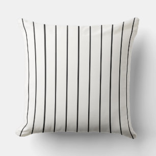 Contemporary Classic Farmhouse Striped Garden Outdoor Pillow