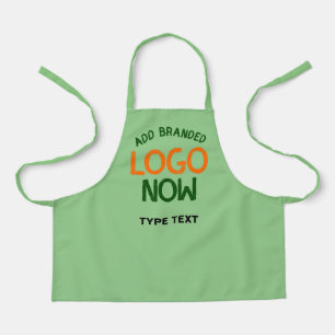 CONTEMPORARY CLEAN MINT GREEN FASHIONABLE CLIENT APRON