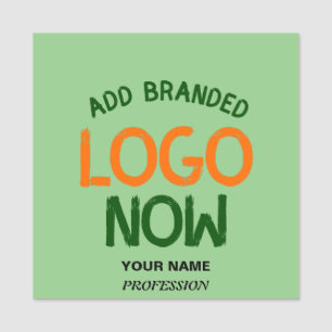 CONTEMPORARY CLEAN MINT GREEN FASHIONABLE CLIENT NAME TAG