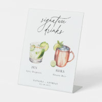 Contemporary Cocktails Signature Drinks