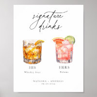 Contemporary Cocktails Signature Drinks
