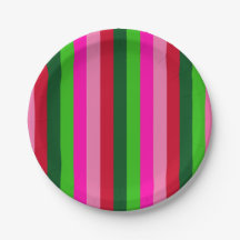 Contemporary Colors Christmas Stripes