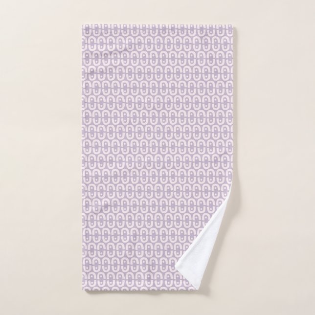 Contemporary Colourful design repeat pattern Hand Towel (Hand Towel)