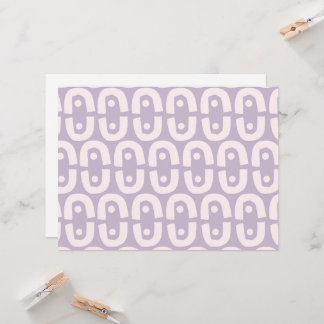 Contemporary Colourful design repeat pattern Invitation