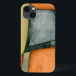 Contemporary Colourful Geometric Shapes iPhone 13 Case<br><div class="desc">This contemporary painting by Jennifer Goldberger is full of colourful geometric shapes. The style of the work makes it look like it was woven together from different bits of cloth. Order your copy of this piece today!</div>