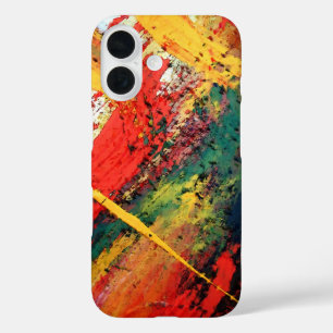 Contemporary Creative Abstract Artwork iPhone 16 Case