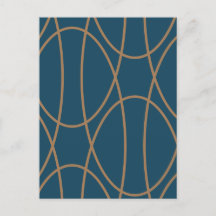 Contemporary Curves Abstract Design