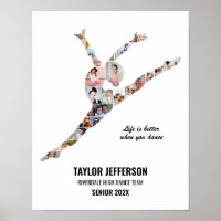Contemporary Dance Personalized Photo Collage