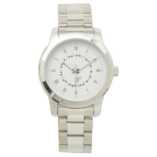 Contemporary  Elegant Gold Women's Watch