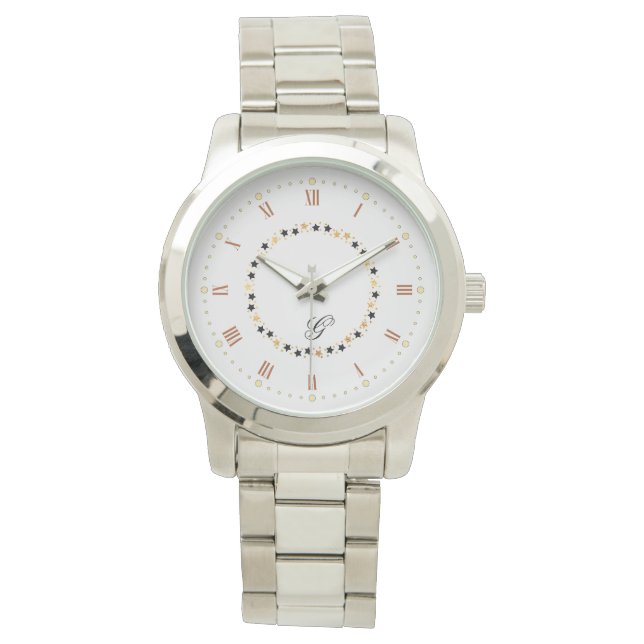 Contemporary  Elegant Gold Women's Watch (Front)