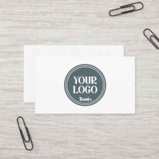 Contemporary, elegant, stylish & high-end business card