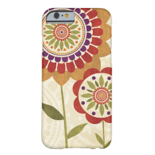 Contemporary Fall Flowers Barely There iPhone 6 Case