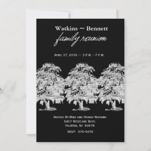 Contemporary Family Reunion Invitation