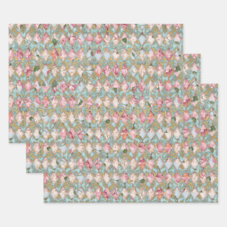 CONTEMPORARY FLORAL DECOUPAGE DECORATIVE PAPER