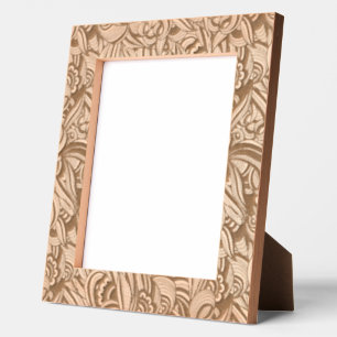 Contemporary Floral Pattern Engraved Frames 