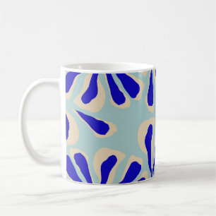 Contemporary Floral: Trendy Seamless Fashion. Coffee Mug