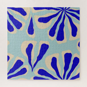 Contemporary Floral: Trendy Seamless Fashion. Jigsaw Puzzle