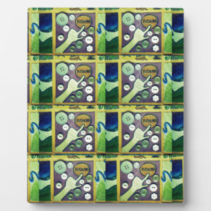 Contemporary Fun Mosaic Art Print – A Playful   Plaque