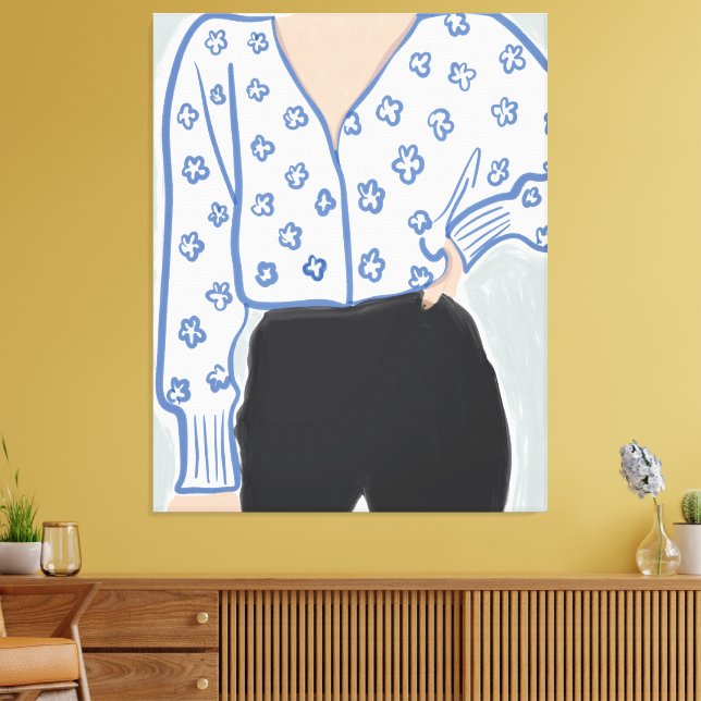 Contemporary Gallery Art  Canvas Print (Insitu(LivingRoom))
