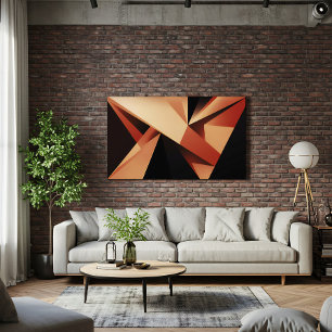 Contemporary Geometry Modern Abstraction Canvas Print